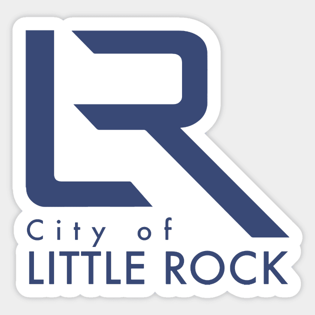 Little Rock, Arkansas Sticker by zsonn